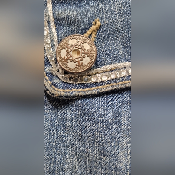 ❤️ ROSA & ROSE MINI SKIRT  LIGHT BLUE SIZE: M - Picture 10 of 12